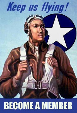 Tuskegee Airmen Become a Member Poster